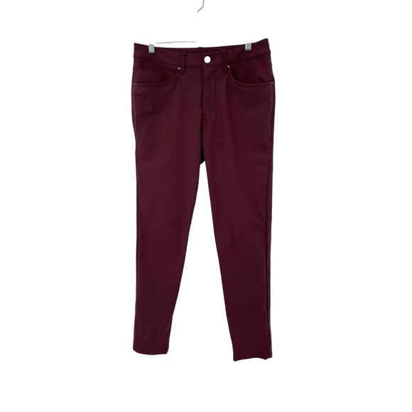 Lululemon Other - Lululemon ABC Slim Fit Pant Cassis Maroon Size 30